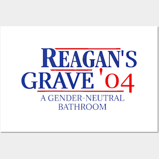 Reagan's Grave Posters and Art